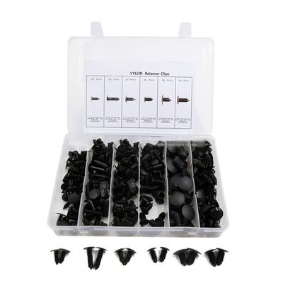 240 Stück Auto LKW Push Retainer Pin Nieten Trim Clip Boxed Schnalle Set Kits
