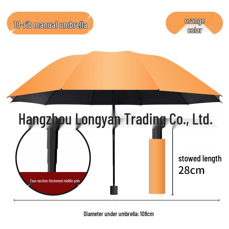 Custom Logo Foldable Sun and Rain Umbrella – Ideal for Corporate Promotions