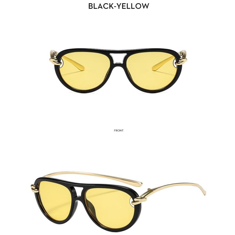 Ladies Sunglasses, Fashion Knot Double Beam Sunglasses