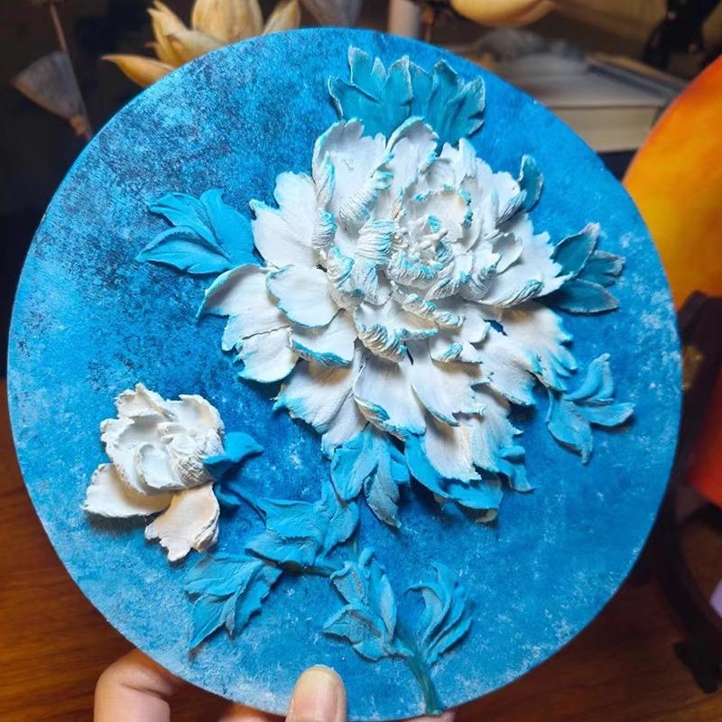 450g Russian Scraper Painting Sculpture Paste DIY Artistic Texture Painting Shaping Paste Handcrafted Relief Painting Material