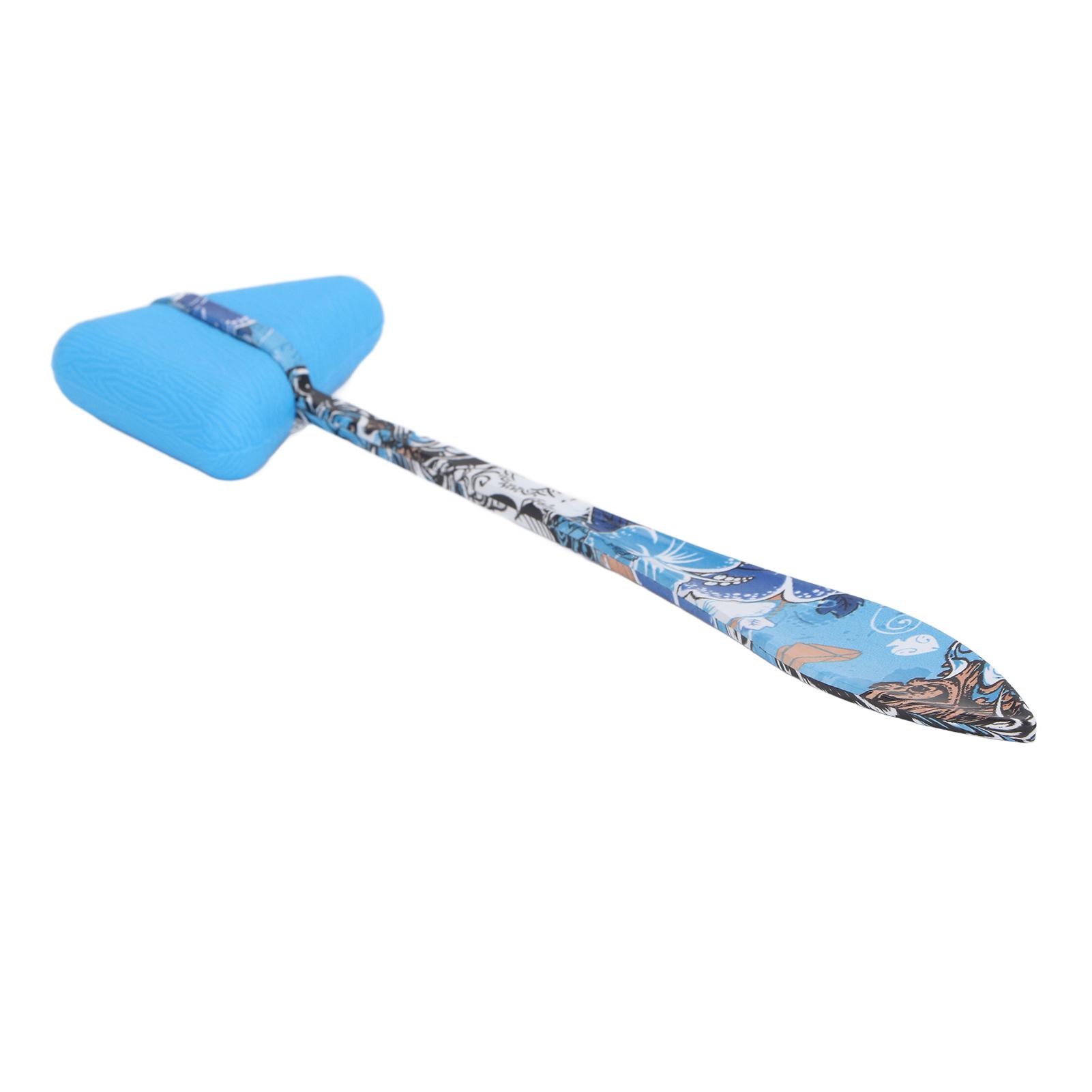 

Neurological Percussion Hammer Trilateral Shaped Zinc Alloy Handheld Diagnostic Massager Tool