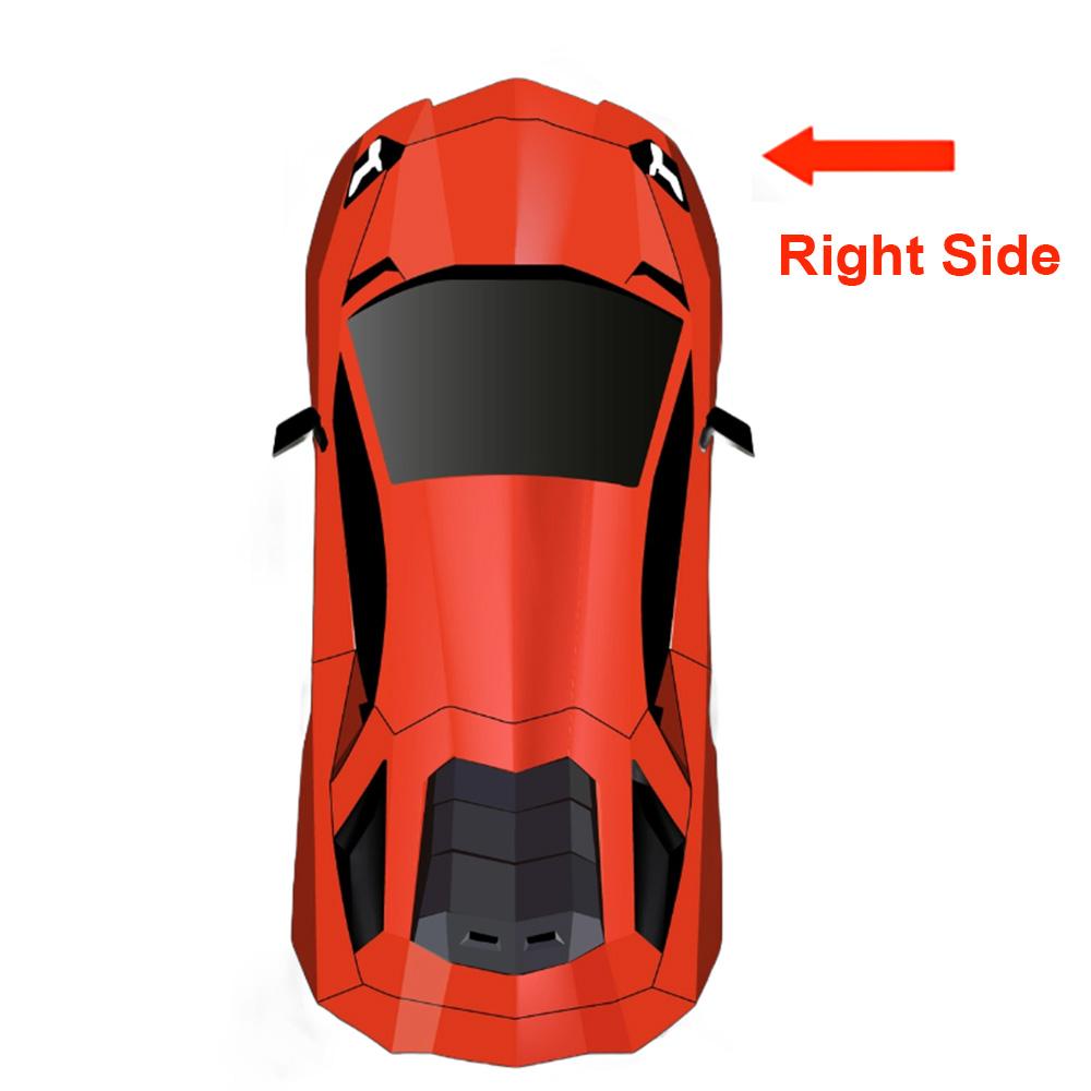 For Toyota Prius 2005 2006 2007 2008 2009 patterned Headlight Cover Replacement Front Car Light Auto Shell Lampcover Lampshade