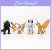 Exquisite Mechanical Godzilla Figure Model With Stunning Detail In Four Colors