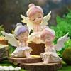 Resin Ballet Girl Figurines Creative Desktop Decor Ornaments Girls Statue  Home Decoration