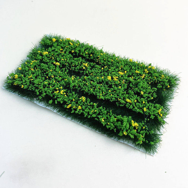 

4Pcs 8Mm Miniature Grass Tufts Model Railway Scenery Material Artificial Farm Crop For Garden Landscape Diorama