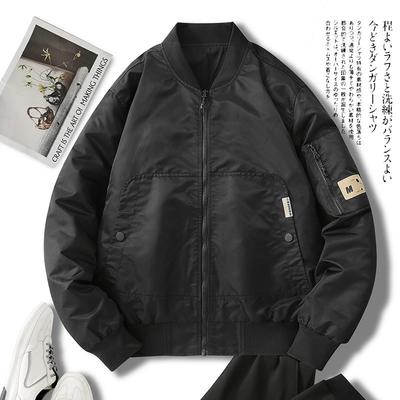 Spring and Autumn Baseball Jacket, Men's and Women's Multiple Pockets, Loose and Versatile, High Street Flying Suit, Casual Jacket, Motorcycle Suit