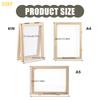 55KF 2Pcs Reusable Mesh Paper Making Frame Handcraft Tool for Handmade Stationery Recycled Art Projects and DIY Crafts
