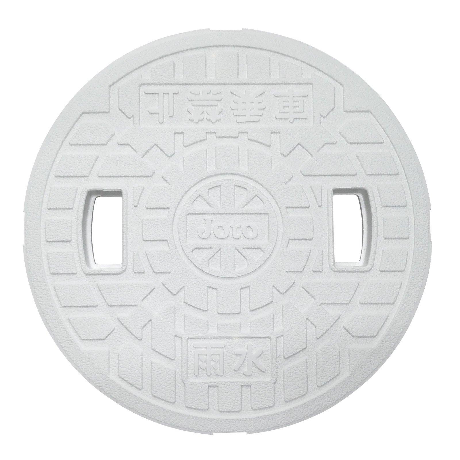 

Jyoto Ripron Round Drain 300 Resin Lid, Type, JM-300ULW, (Rainwater/Hole Included)
