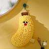 Cute Fruit Hand Towel Fuzzy Strawberry Banana Towel Absorbent Chenille Soft Puff Towel with Hanging Loop