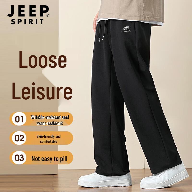 JEEP SPIRIT Men's Casual Straight-Leg Sweatpants
