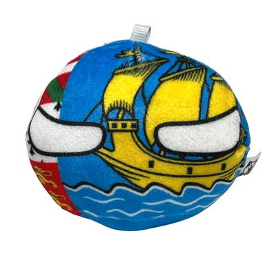 Mehagurumi Polandball Plüschtier von der französischen Insel Saint-Pierre und Miquelon