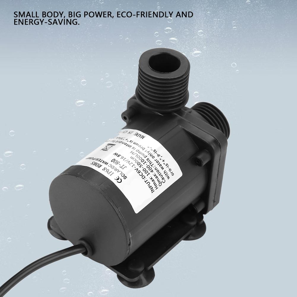 Mini DC Brushless Low Noise Boost Water Pump 12V 40 Celsius ~100 Celsius