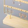 DIY Metal Earring Holder 6-Tiered Ear Stud Rack Earrings Storage Rack  Girls Gifts