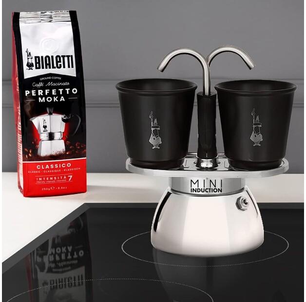 Кофеварка Bialetti Set Mini Express Induction schwarz (0007310)