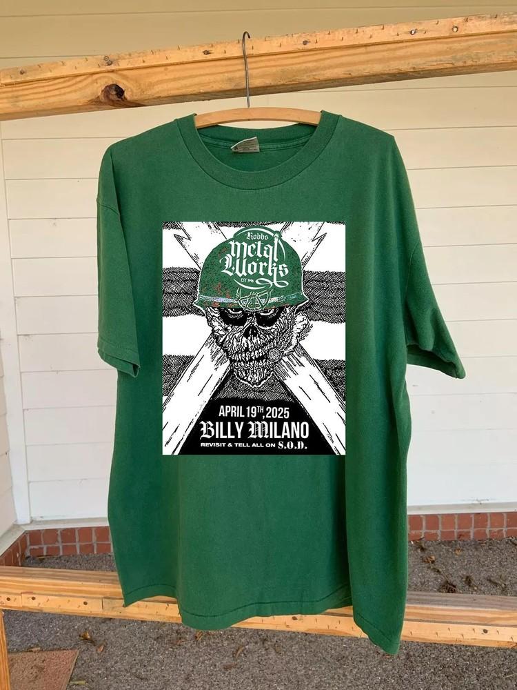 M O D Method Of Destruction Band Live In Concert T Shirt Full Size S-5XL Unisex T-Shirt XXL