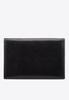 Wittchen Men's Leather Business Card Case With Monogram Black Natural Leather