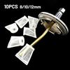 Brand New Filter Tankfilter Paint Filter Suction Feed White 10 PCS/Set 120 Mesh 8/10/12mm Convenience Easy To Clean