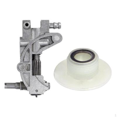 Drive Chain Saws Oil Pump with Worm Set for 5200 4500 5800 Garden Tool Parts