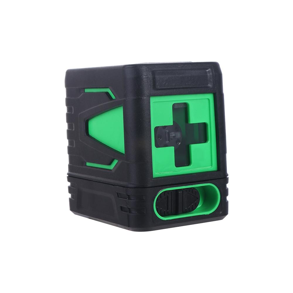 Powerful Light Vertical Laser Level Self Leveling Horizontal Cross Laser Green Beams 2 Lines Construction Tool