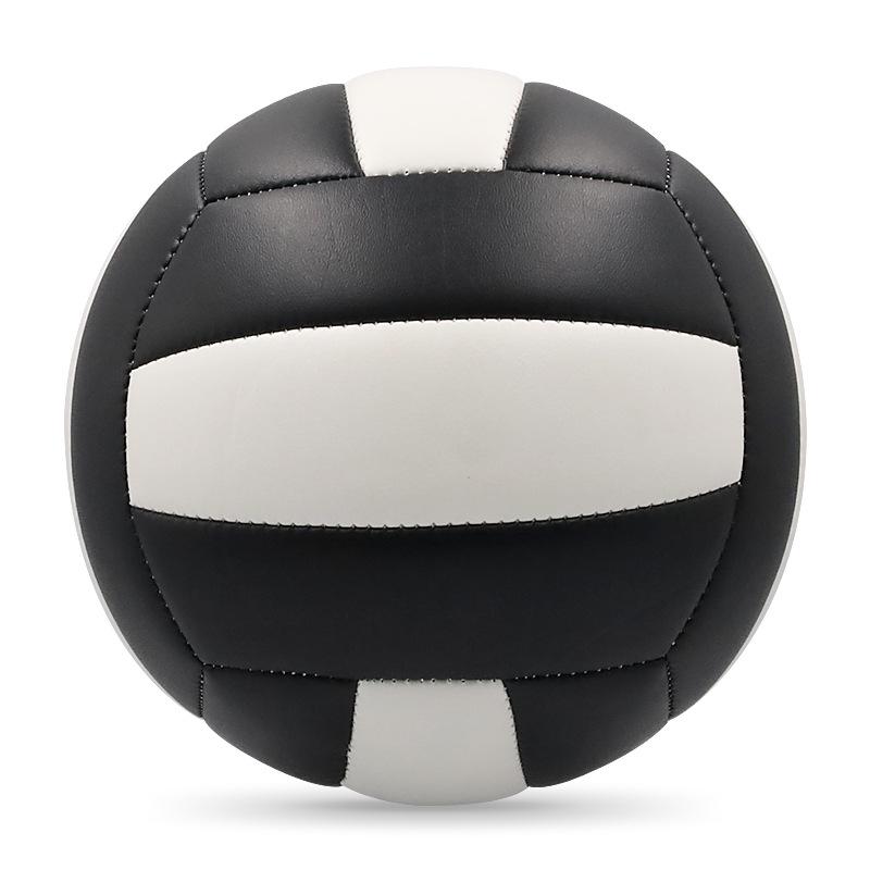 PVC Soft Volleyball - Size 5, Machine-Sewn for School Competition and Training