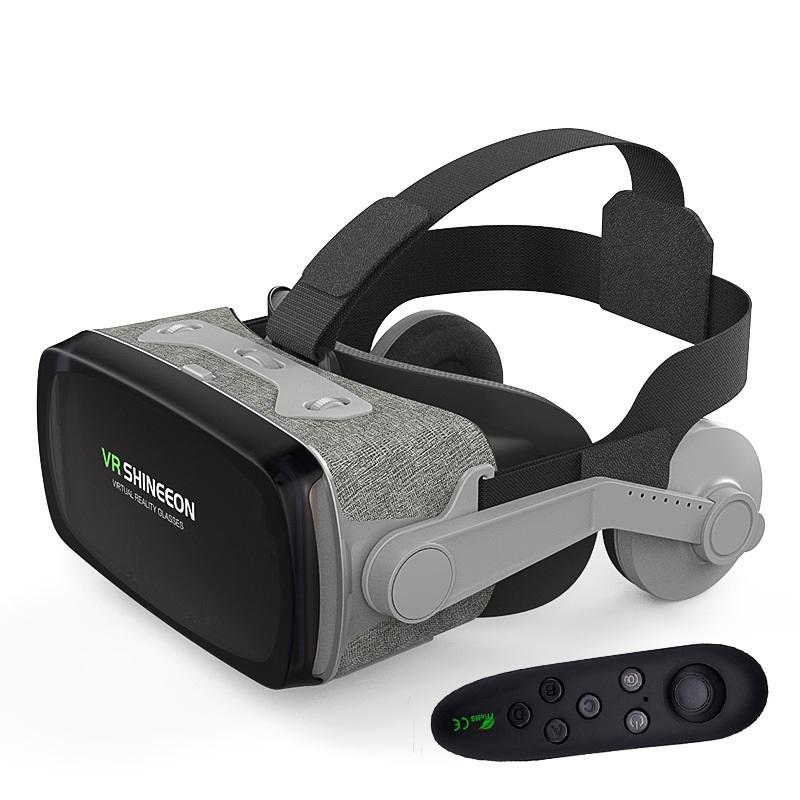 VR 3D Glasses, Head-mounted Virtual Reality VR Glasses for Immersive Video Game Experience, Suitable for Smartphones
