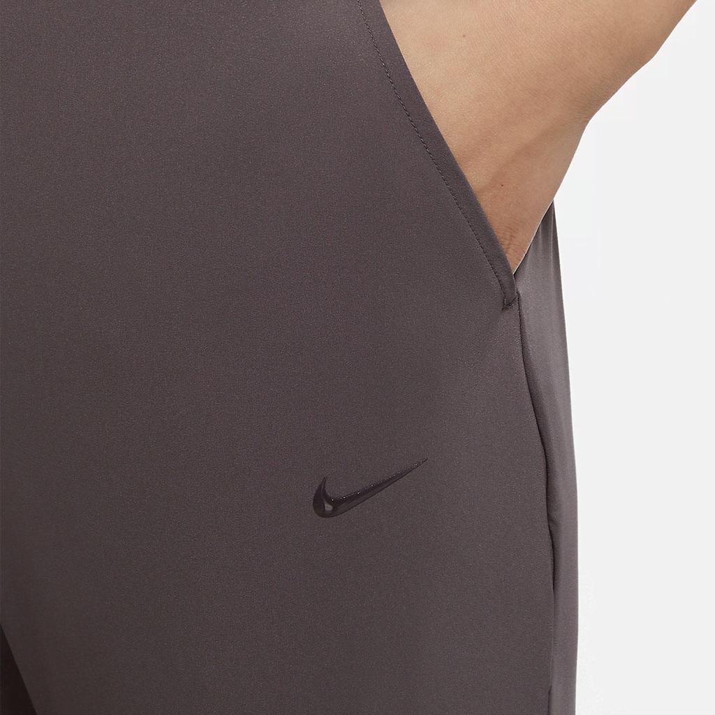 Nike Solid Color Small Logo Label Slim Fit Woven Sports Pants Women pants Gray CU4612-202
