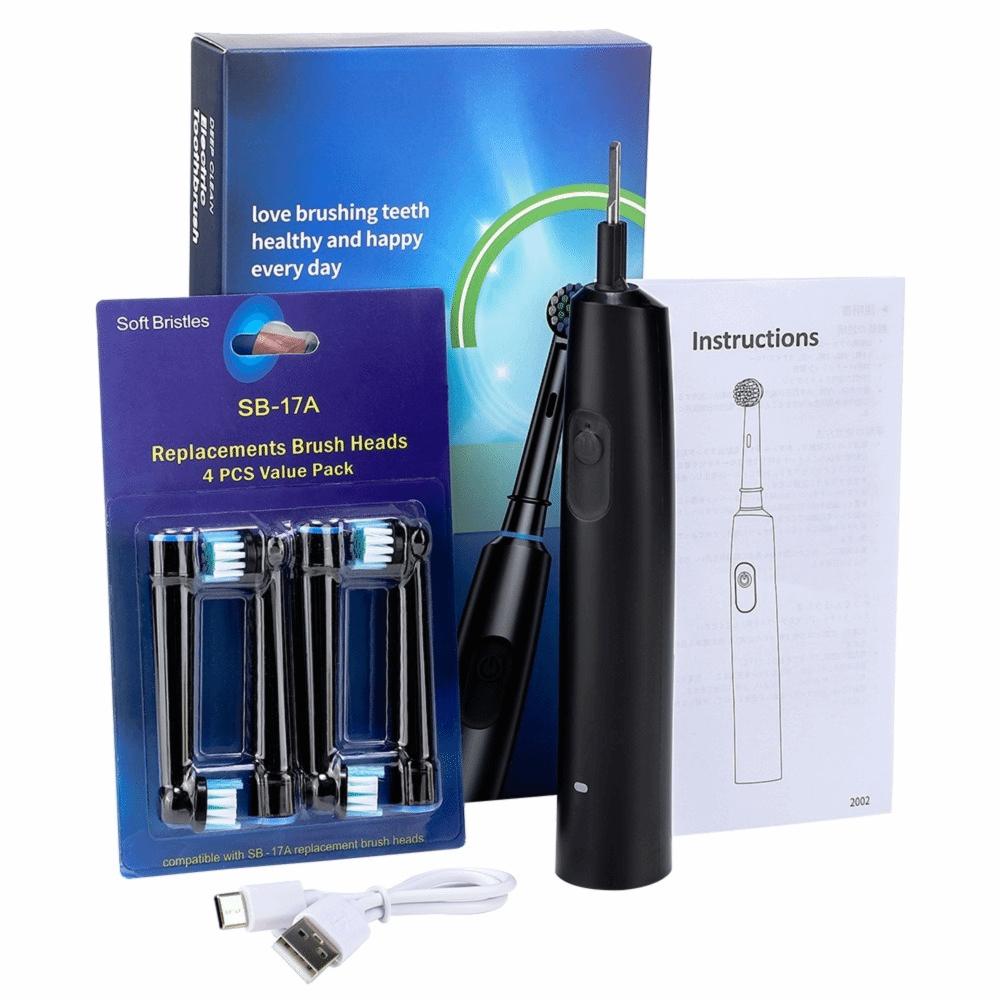 5 Modes Teeth Cleaning Brush Soft Hair Tooth Cleaner Electric Toothbrush  Daily Provisions