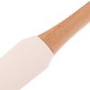 1Pc Schaber langlebig Holz Griff Utensil Spachtel Creme Butter abnehmbare Silikon
