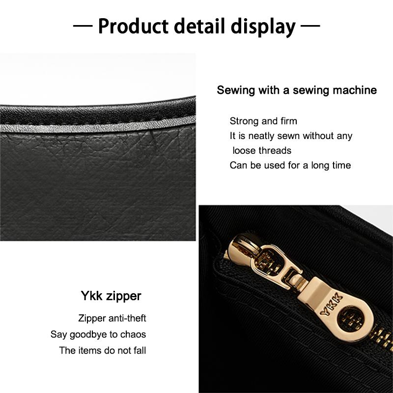 EverToner Durable Dupont Paper Insert Storage Bag Support Purse Liner Organization For L-we squeeze Bag Portable Travel Internal