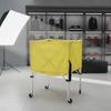 Foldable Ball Trolley Space Saving Folding Lightweight for Teachers
