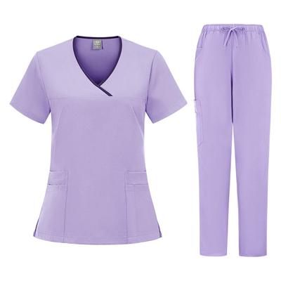 Children's Stomatology Hospital Nurse Uniform Quick-Dry Short-Sleeve Scrub Set