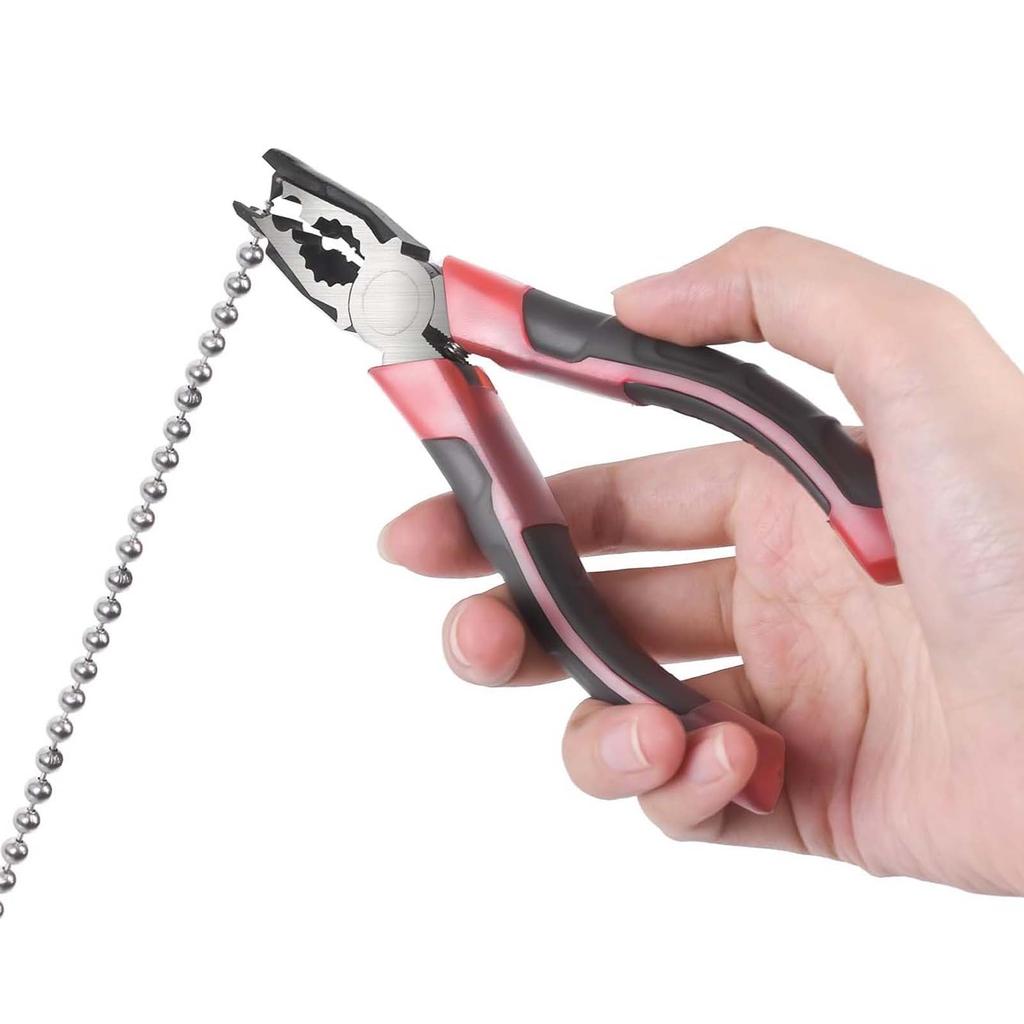 Manual Chain Joining Pliers for 4.5x6MM, Ball Metal Chain Splicing Combination Connector for Curtain Roller Blind Accessories