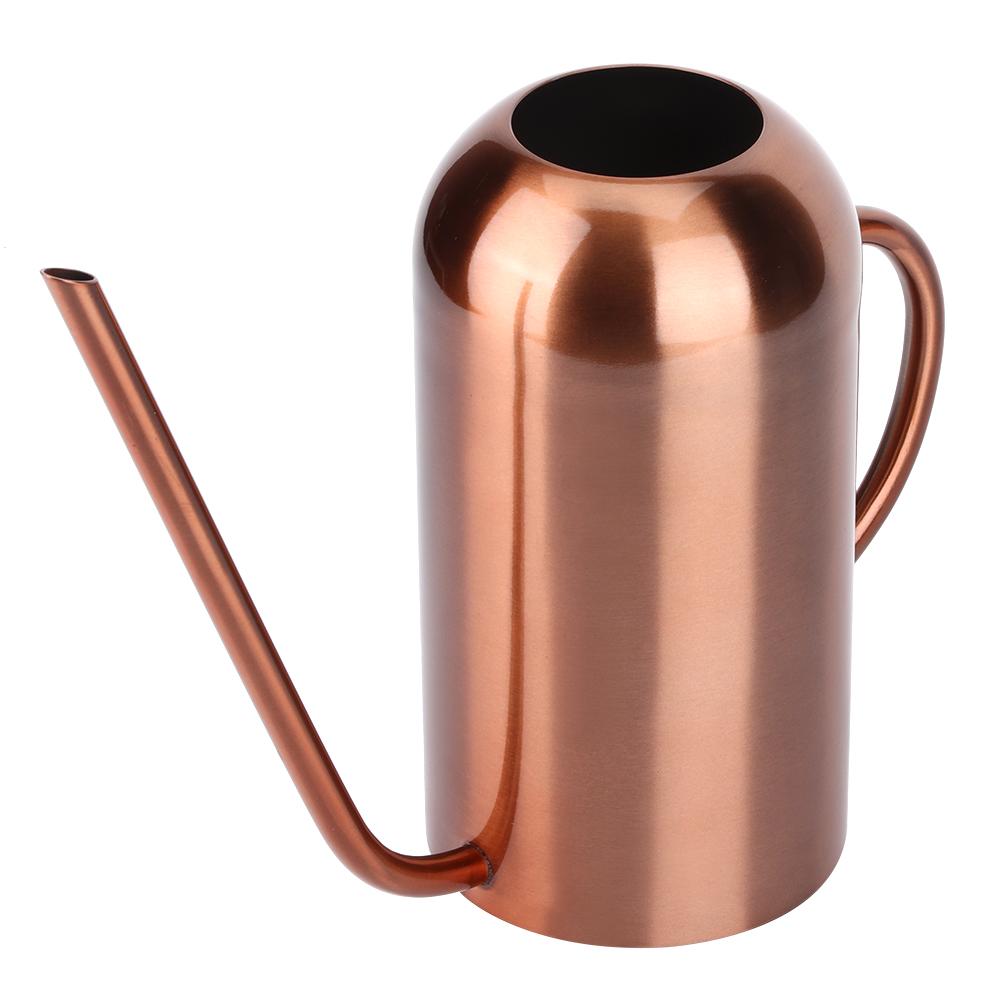1.5L Stainless Steel Watering Can Sprinkle Pot Long Mouth Garden Flowers Plants Flower Tool