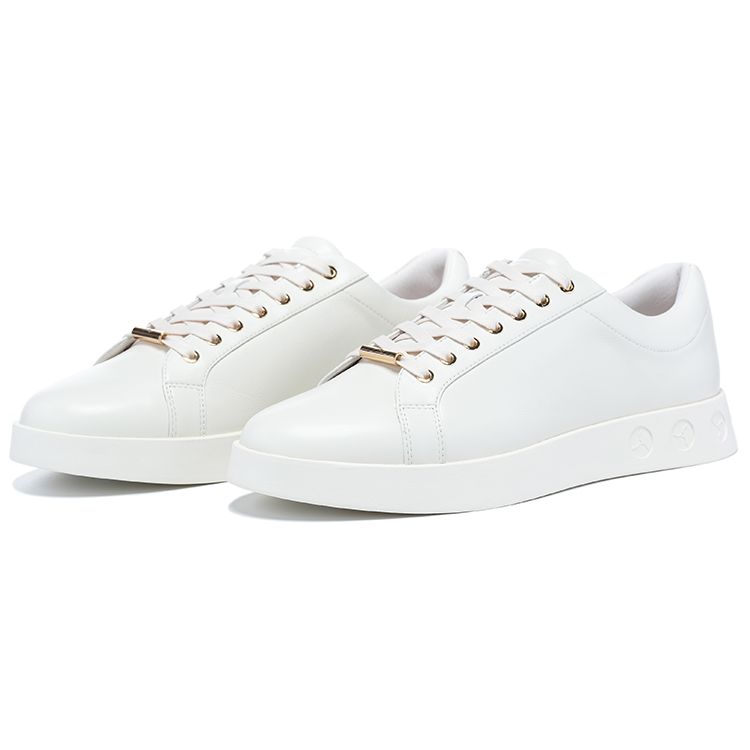 Li-Ning 1990 Classic Series Lightweight High Resilience Non-Slip Wear-Resistant Low-Top Skate Shoes Women sneaker Off-White ALHT060-1