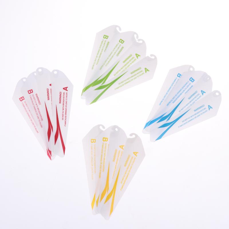 4Pcs Spare Accessories Rc Toy Parts 9Cm Spare Blades Fans For R/C Mini Helicopter Ch002 Ch023 Drone Copter Toys