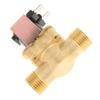 12" DC 12V Normally Closed Brass Electric Solenoid Valve For Water Control
