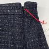 DRESSTERIOR 085-78002 Tweet Skirt skirt 38 NavyUsed