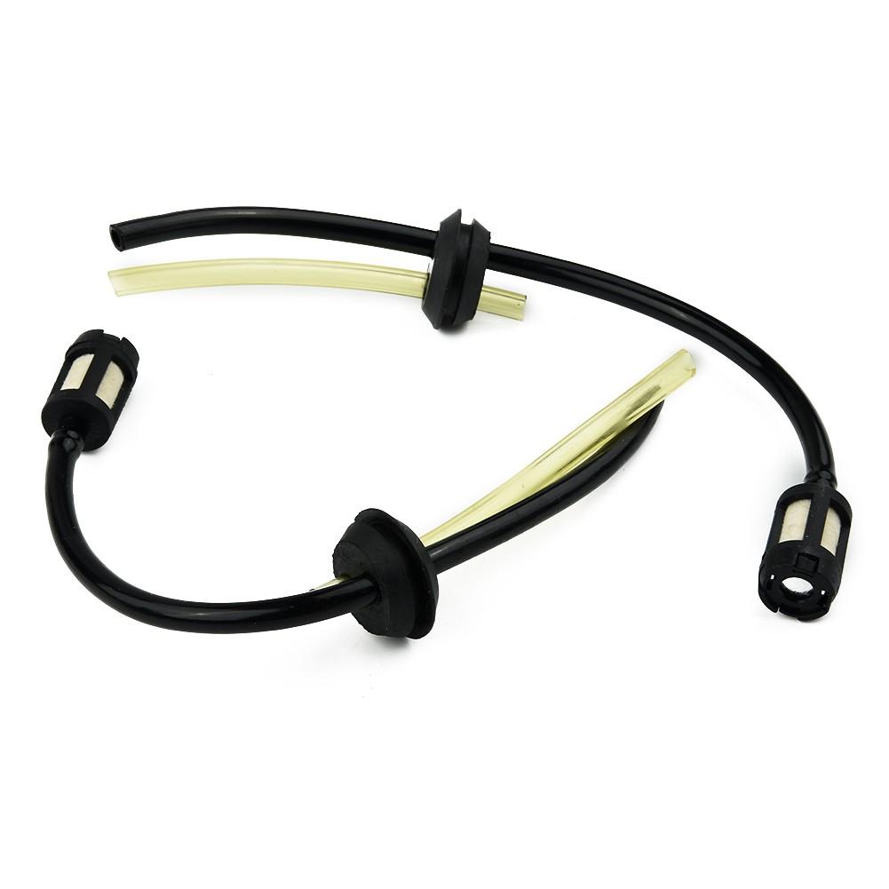 10pcs Fuel Hose Pipe Kit W/ Fuel Filter For Trimmer Brushcutter Lawnmower Garden Lawn Mower Accessories