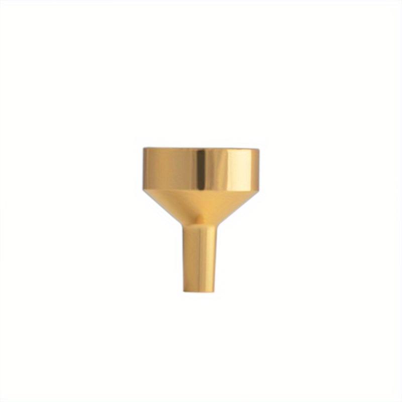 Mini Metalltrichter-Set zum einfachen Einfüllen - Hitzebeständig und Multifunktional, Erhältlich in Silber, Gold