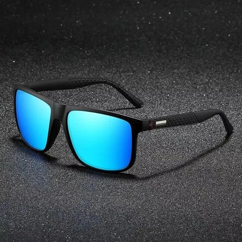 Luxury Retro Square Polarized Sunglasses For Men Women Fashion Driving Fishing UV400 Sun Glasses Brand Designer Eyewear For Man