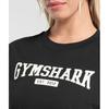 Gymshark CollegiaTe LifesTyle Oversized T shirT Black B2c1b Bb2j