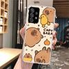 Funny Capybara Cartoon Animal Silicon Phone Case For Samsung Galaxy Note 20 Ultra 9 8 10 Pro S10 Lite S9 Plus S8 + S7 Edge Cover