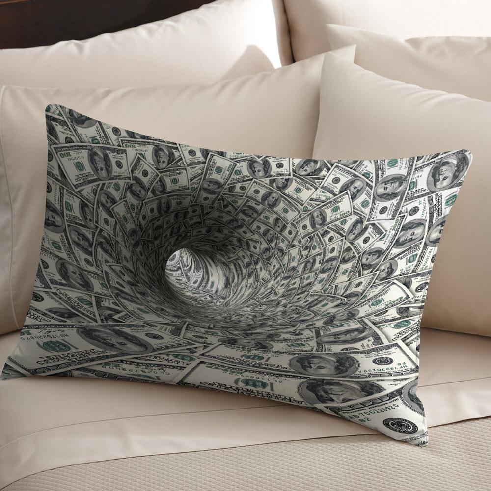 

Creative Dollars Pattern Series Pillowcase Classic Single Side USD Style Cushions Cover For Home Sofa Decoration Pillow Case 30*50cm