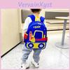 Colorful Excavator Themed Preschool Backpack For Boys And Girls Versatile And Lightweight For Ages 3 To 6