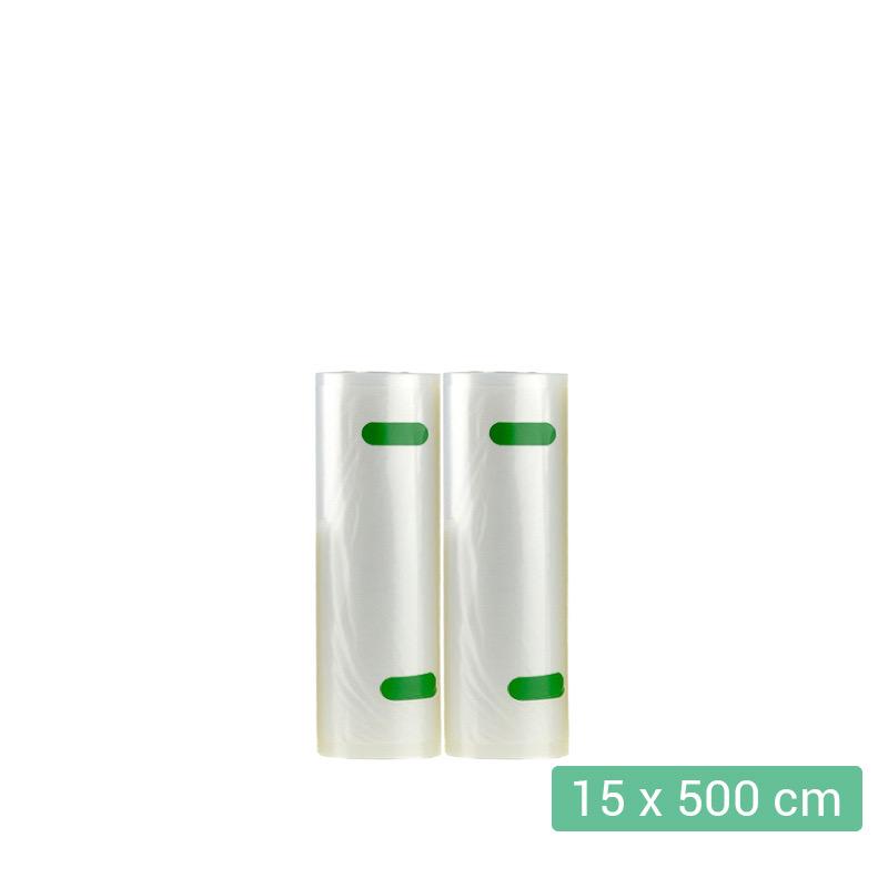 

REELANX Vacuum Bags 2 Rolls for Food Packaging Vacuum Packing Machine 15 / 20 / 25 / 28 *500cm 2 Set Vacuum Sealer Bag