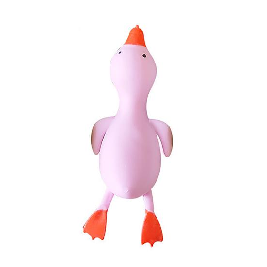 1/4Pcs Mini Duck Squeeze Toy Lying Duck Anxiety Relief Sensory Toy Slow Rising Animal Stress Ball School Office Desk Fidget Toy