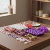 Kit para Hacer Jabón de Uva 3D Manualidad de Fruta DIY Desmoldeo Fácil para Artesanos, Decoración de Baño,