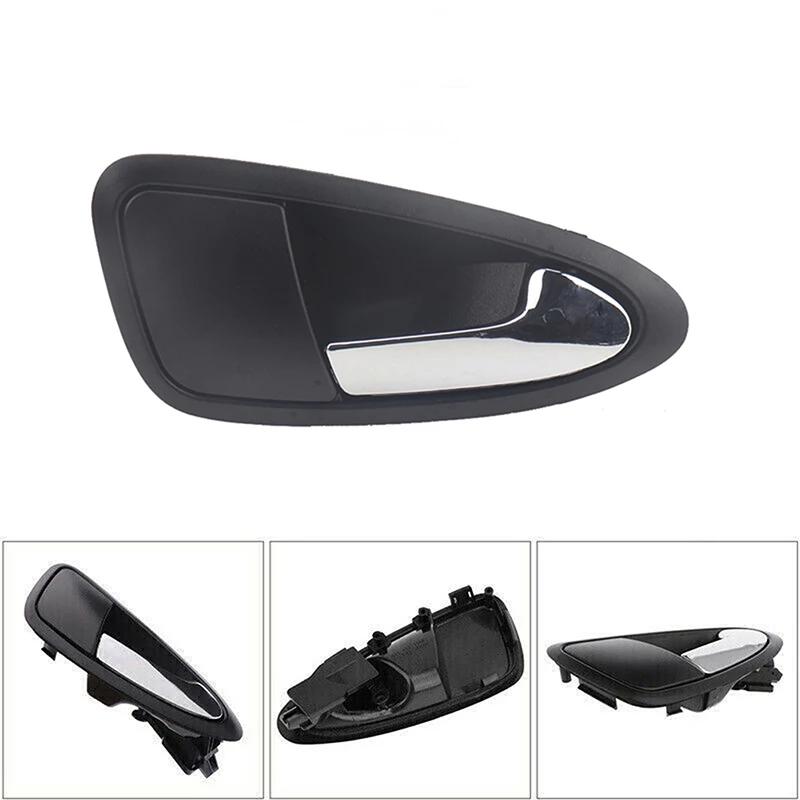 For Seat Ibiza IV 2009 2010 2011-2012 Car Interior Door Handle Cover Trim 6J1837114A 6J1837113A Black Silver Auto Accessories