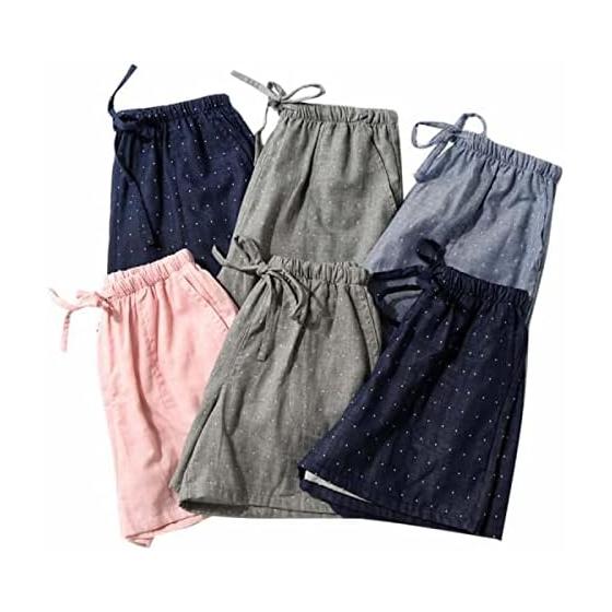 [24HOURS] 100% Cotton Shorts Pajamas Room Wear Men s Women s Cotton Summer Shorts