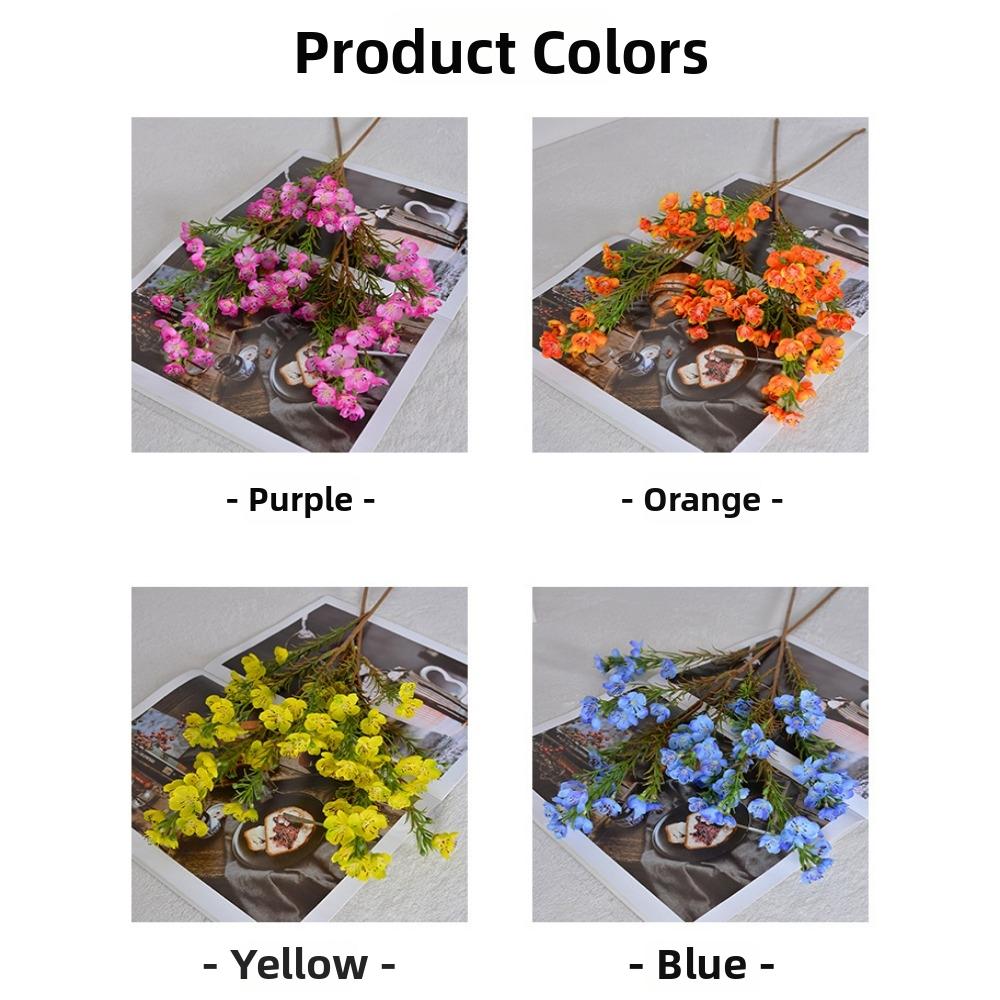 66cm Simulated Wintersweet Flowers 7 Colors Home Office Vase Decoration  Valentine's Wedding Bride